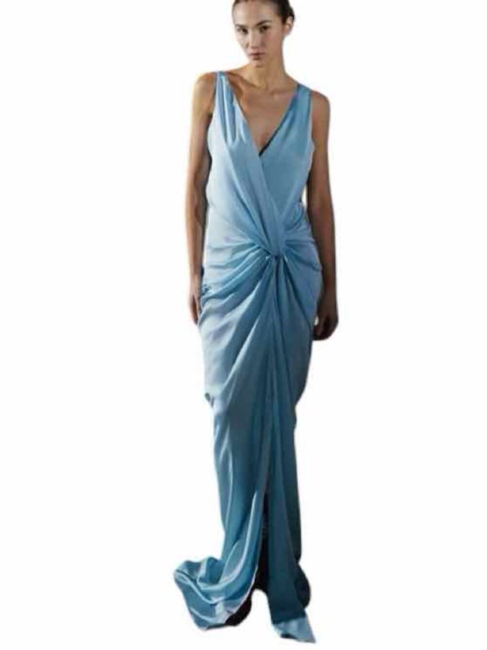 Baobab Size L pale blue dress